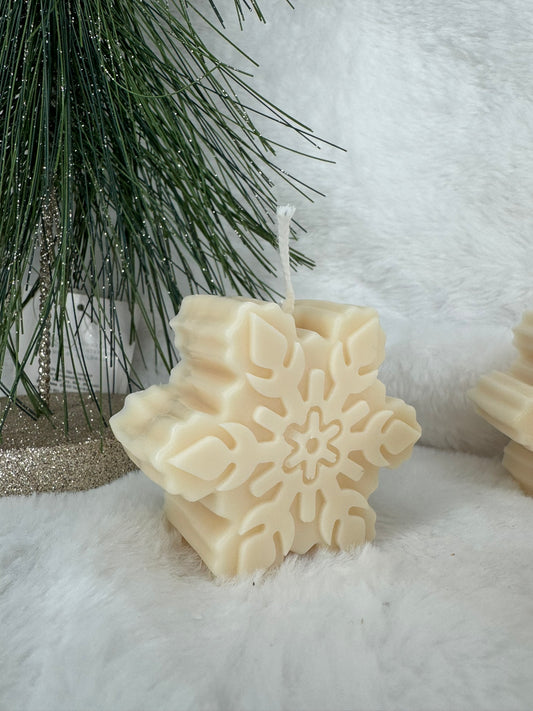 Snowflake Candle