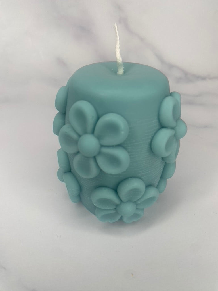 Daisy Blossom Candle