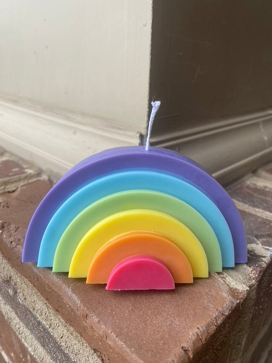 Rainbow Arc Candle