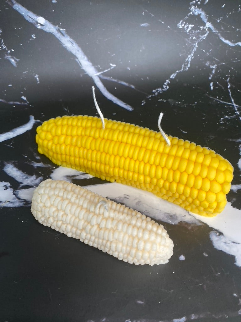 Corn on the cob candle