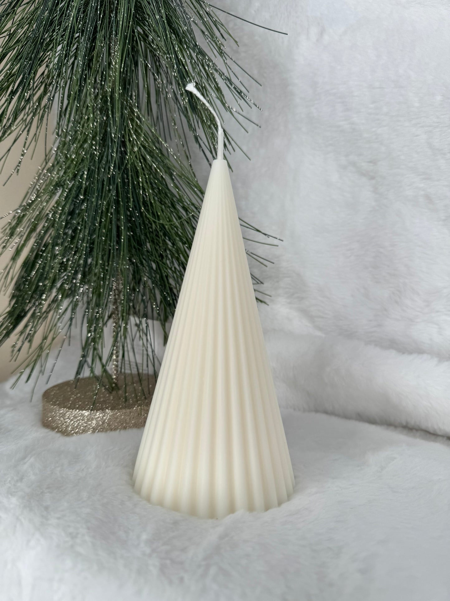 Christmas Conifer Tree Candle