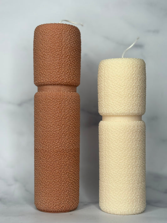 Boucle Pillar Candle