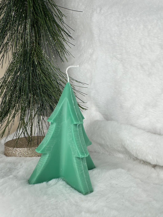 Christmas Picea Spruce Tree Candle