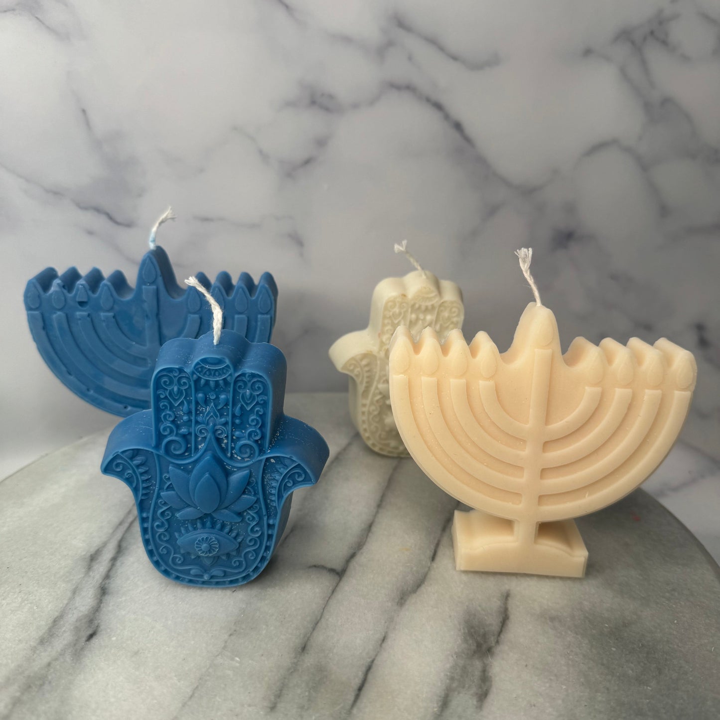 Hamsa Candle