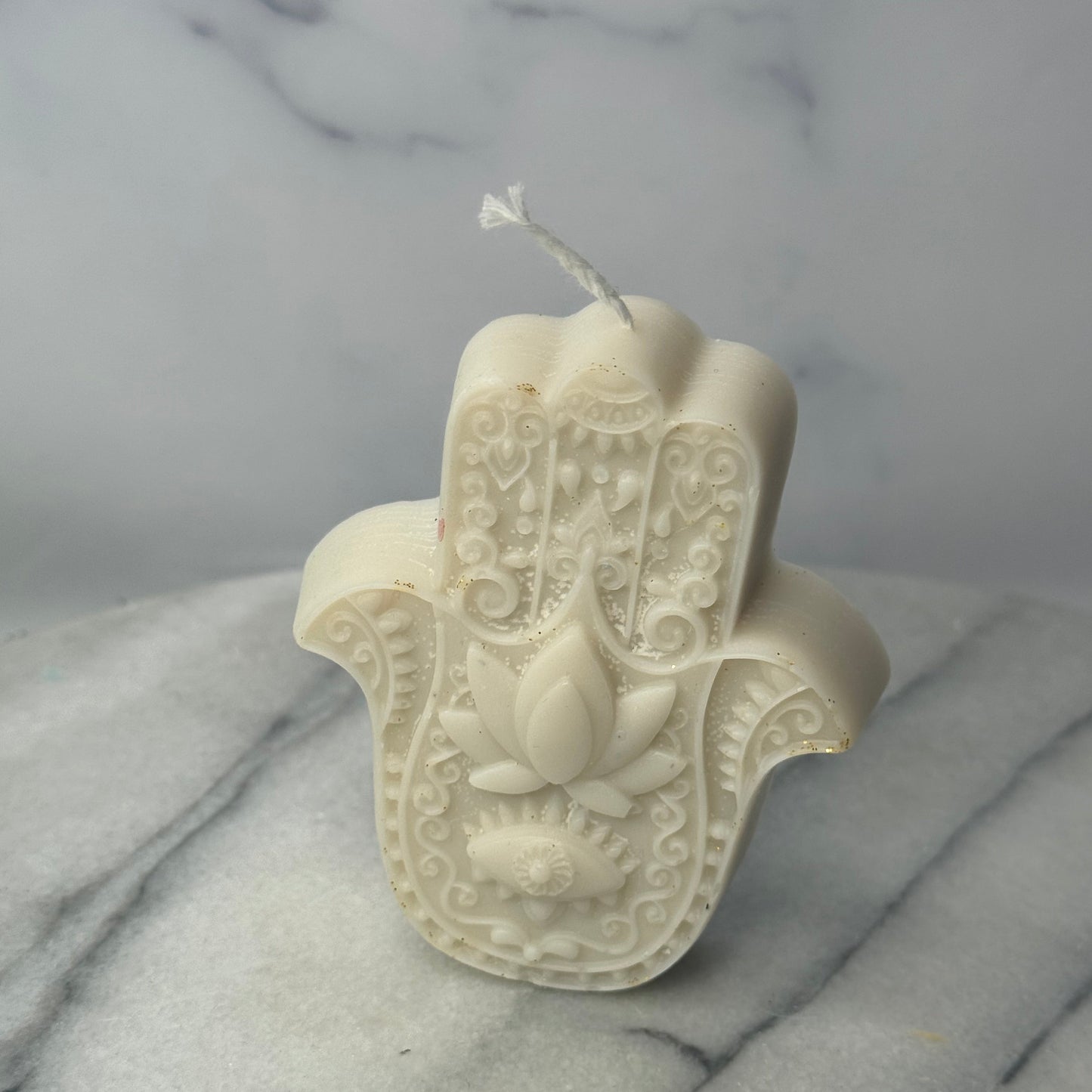 Hamsa Candle