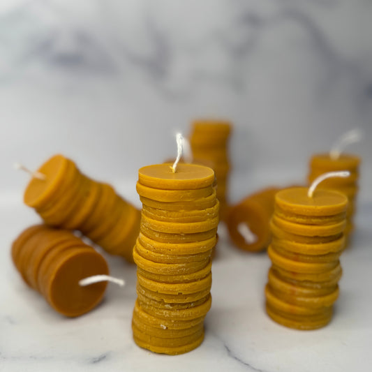 Gelt Stack Candle