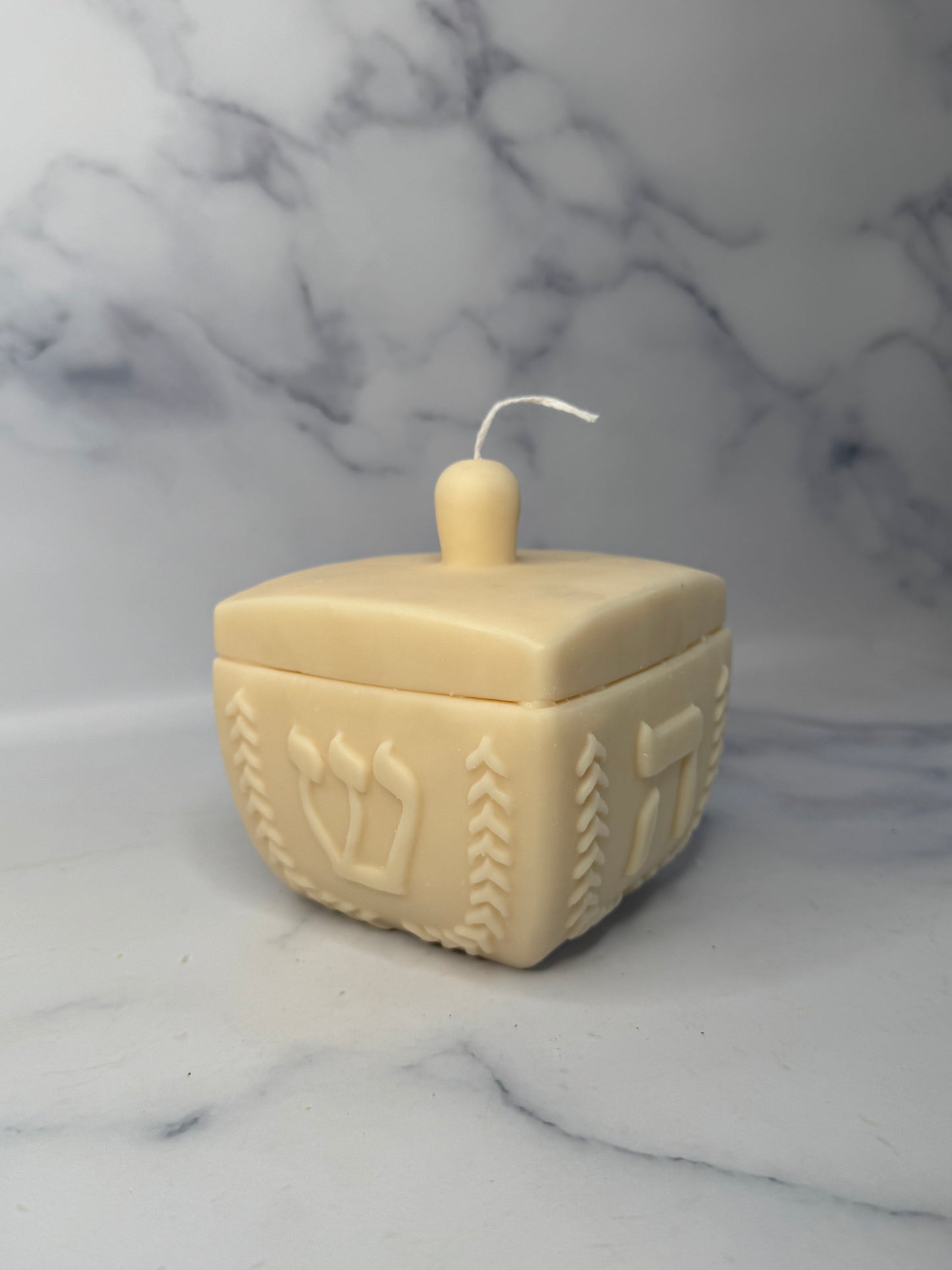 Dreidel Candle