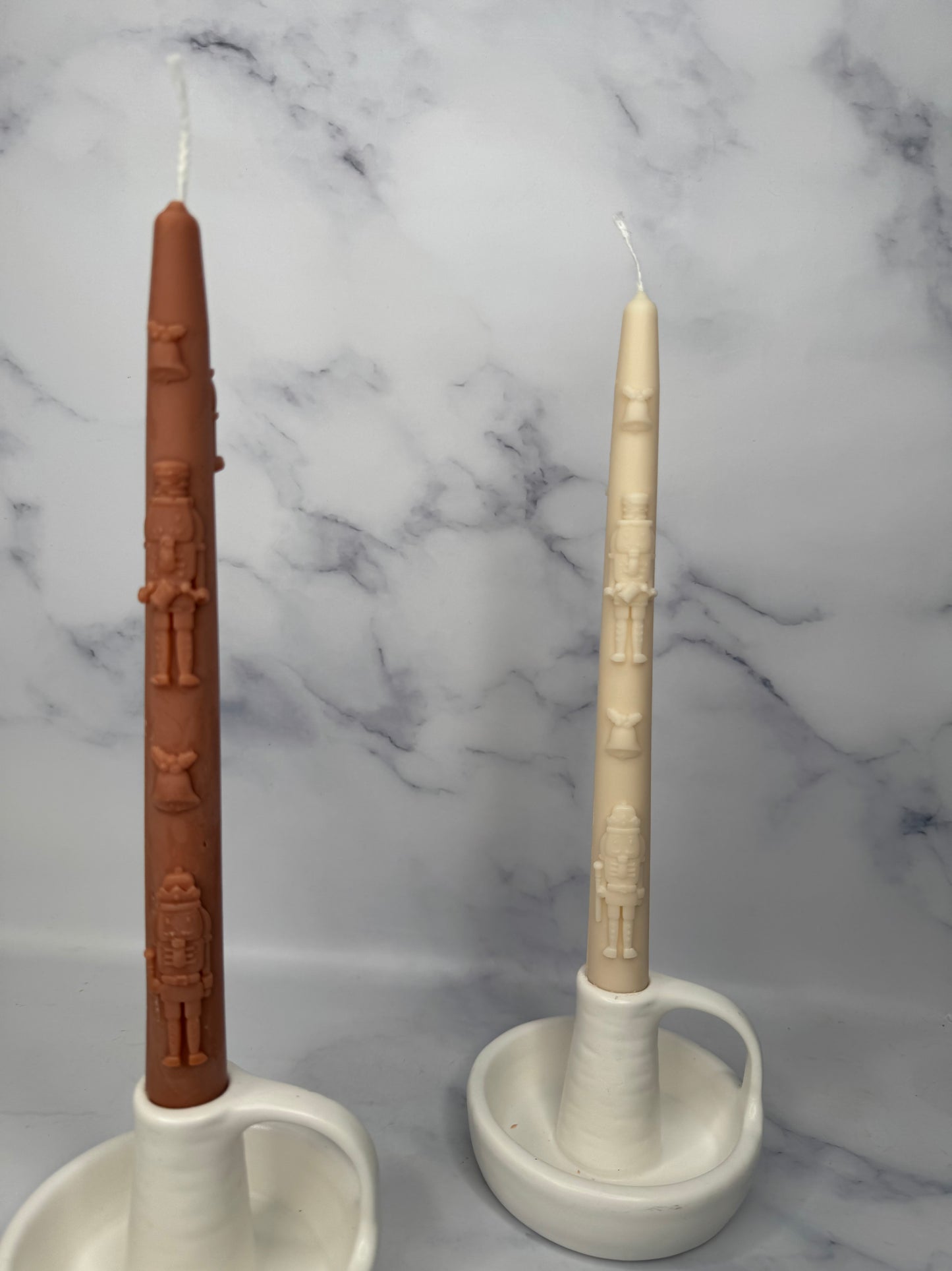 Nutcracker Taper Candle