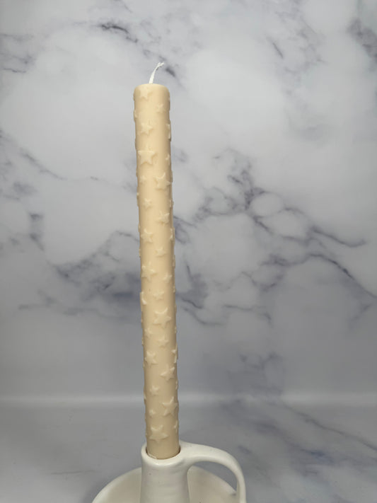 Starry Night Taper Candle