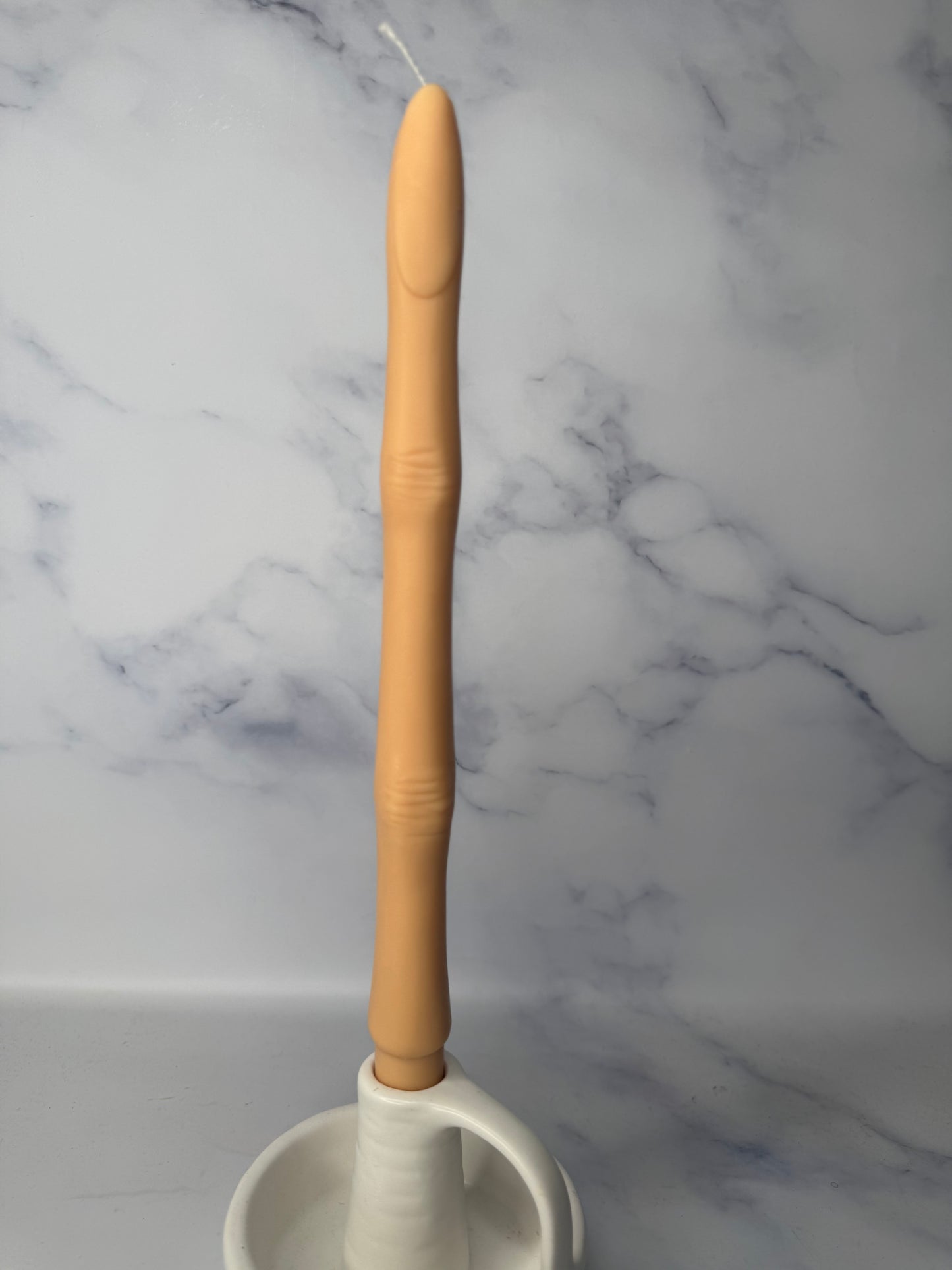 Witches finger taper candle