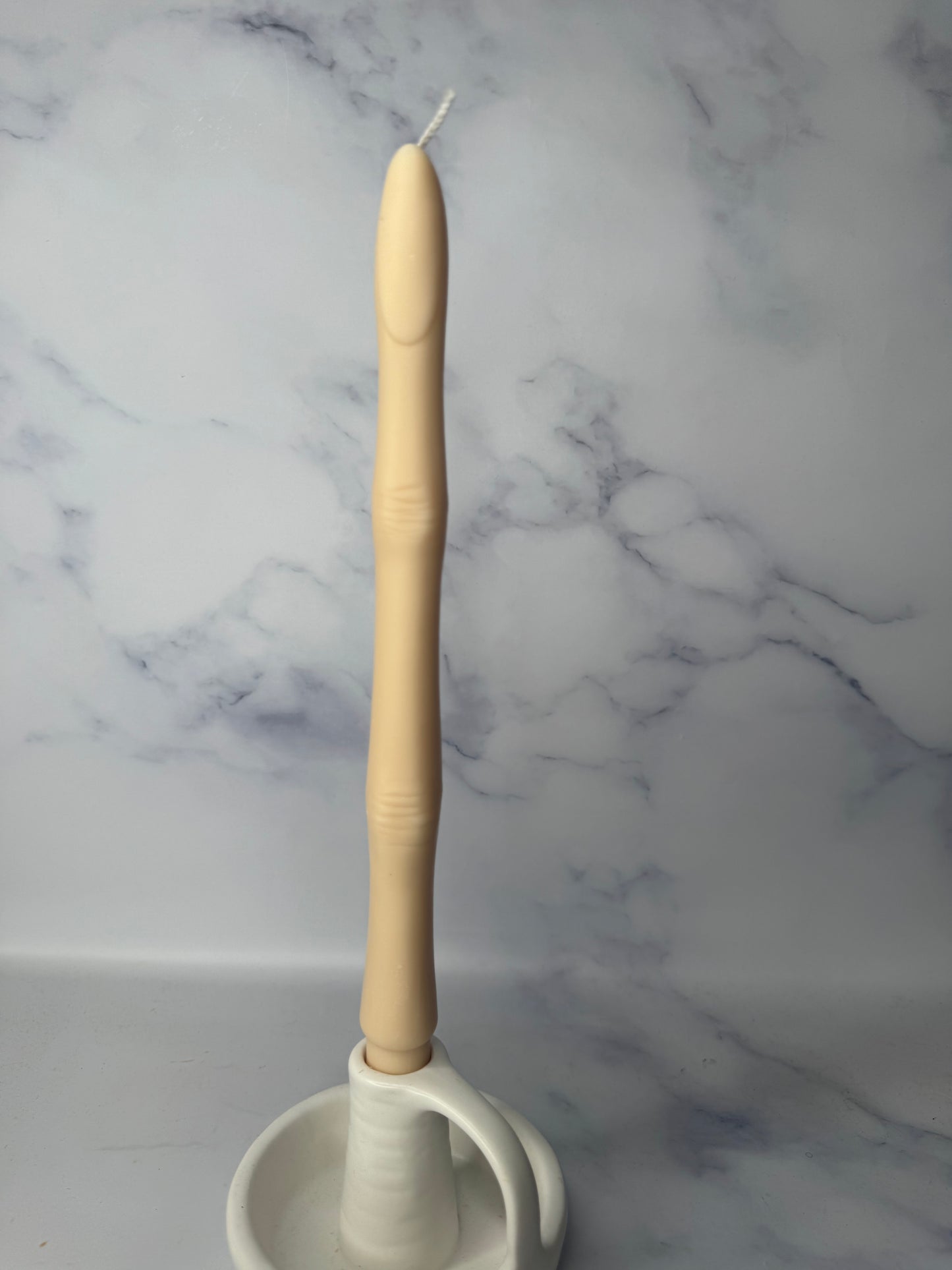 Witches finger taper candle