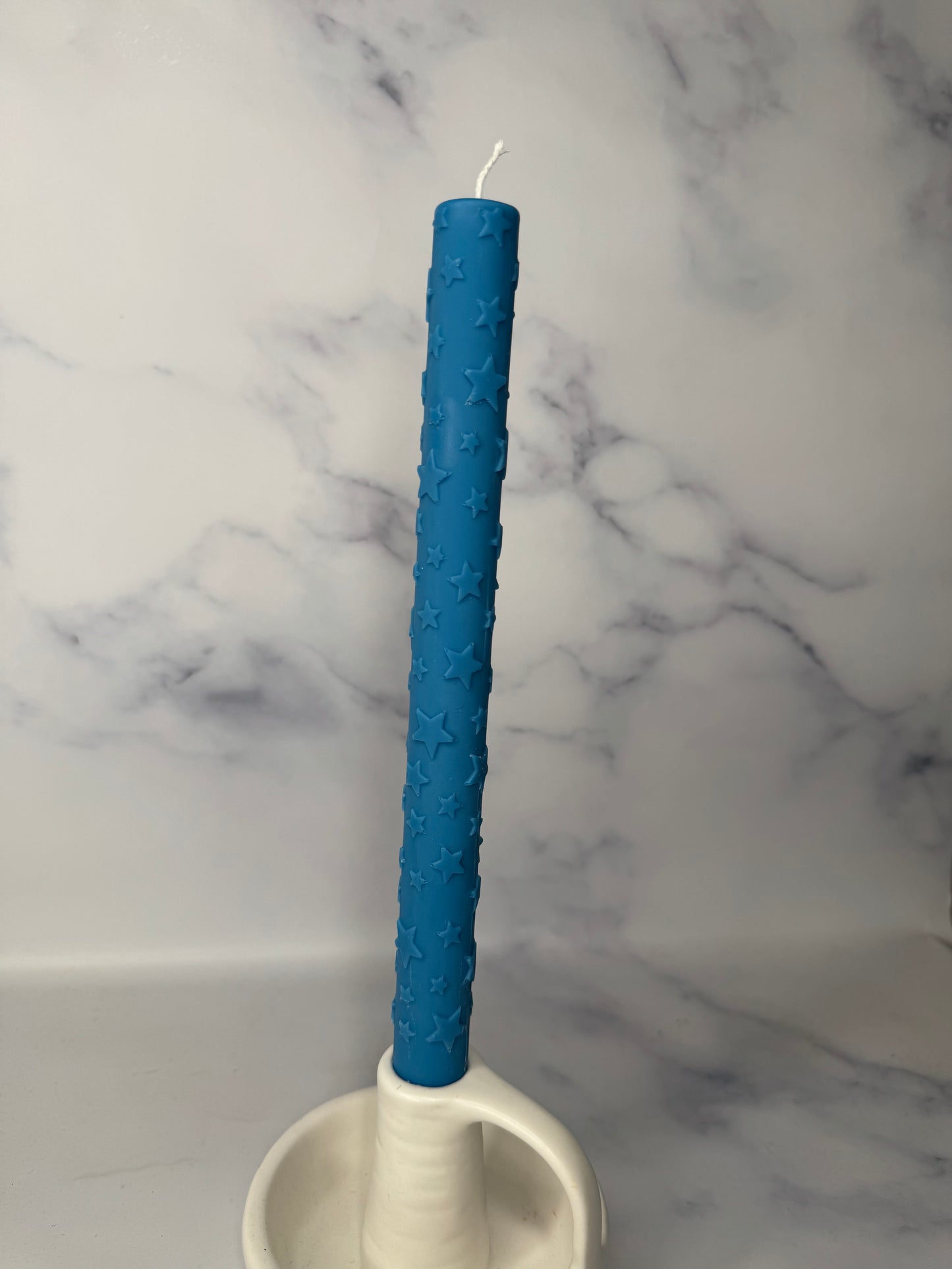 Starry Night Taper Candle