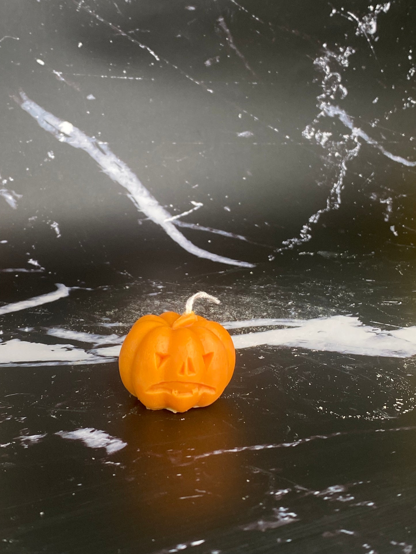 Vex Jack-O-Lantern candle