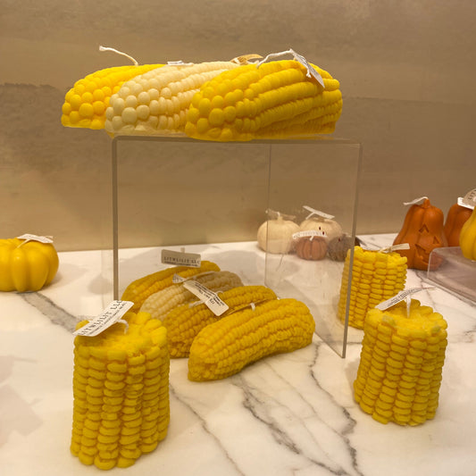 Corn on the cob candle