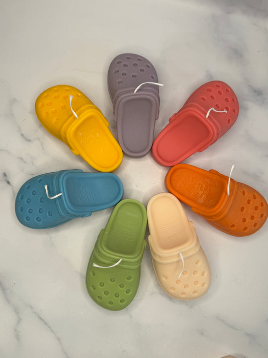 Foam slipper candle