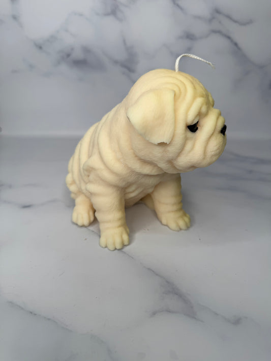 Albert Puppy Candle