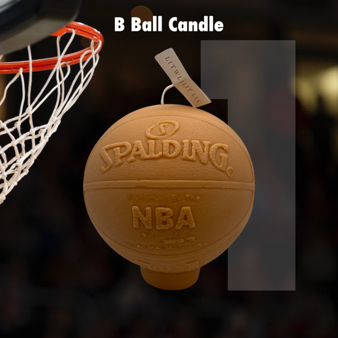 B Ball candle
