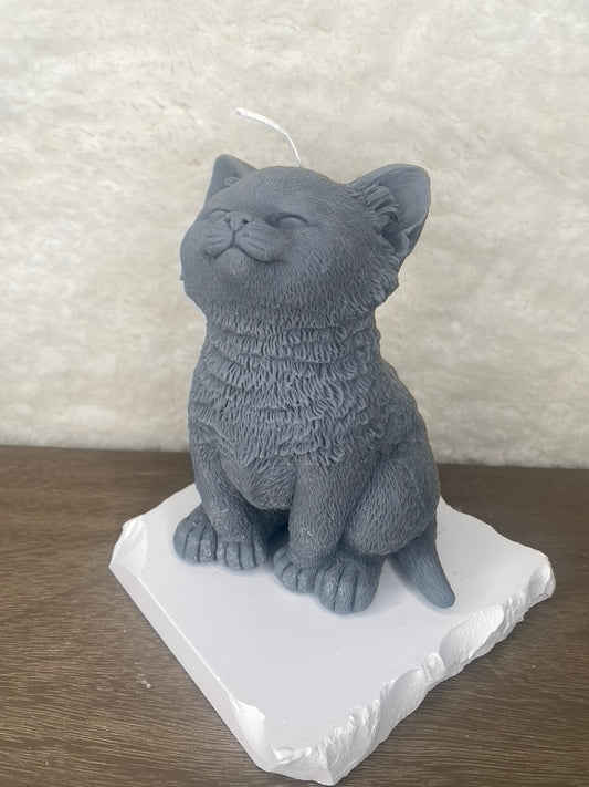 Cat Candle