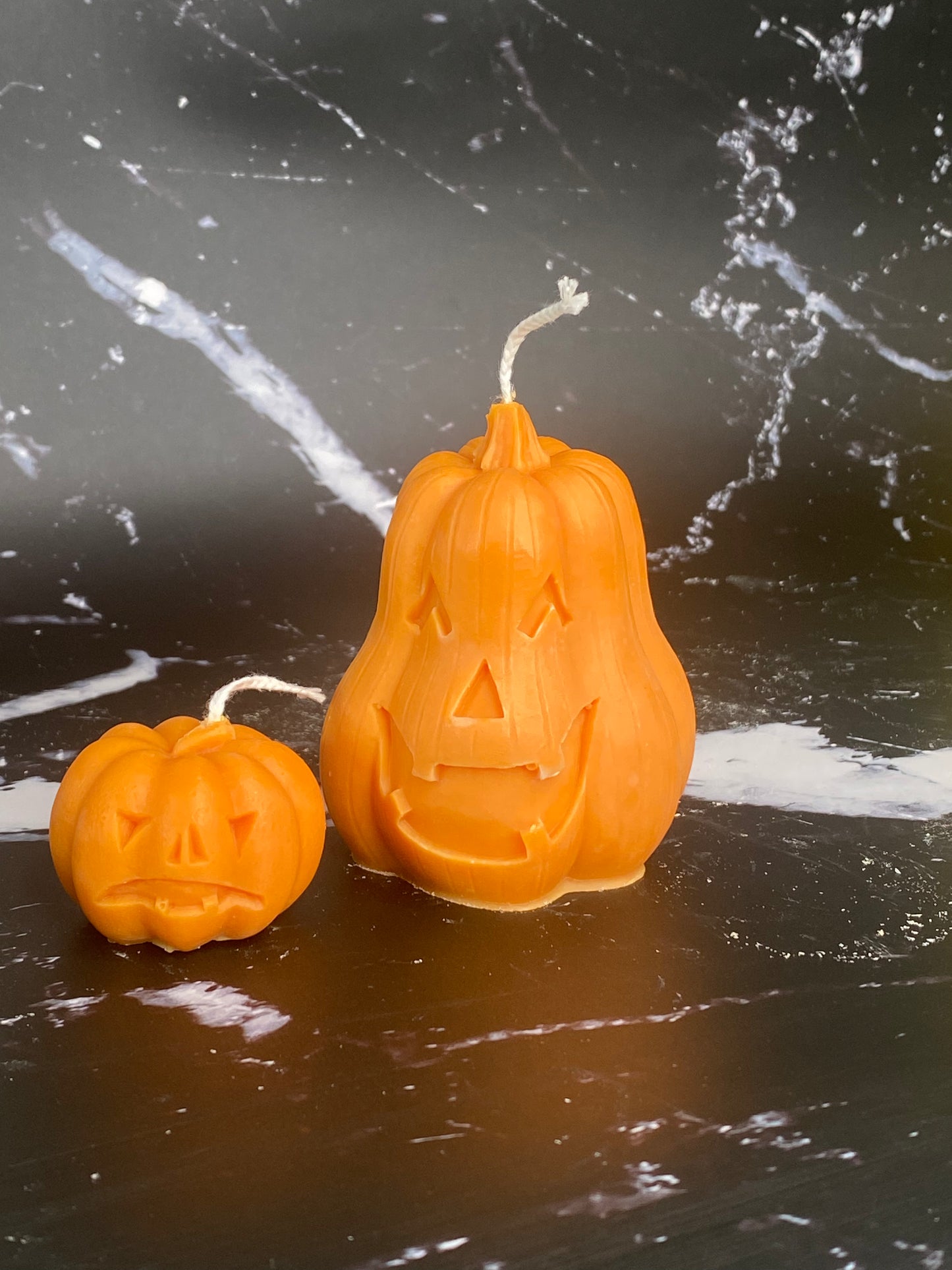 Jack-O-Lantern candle