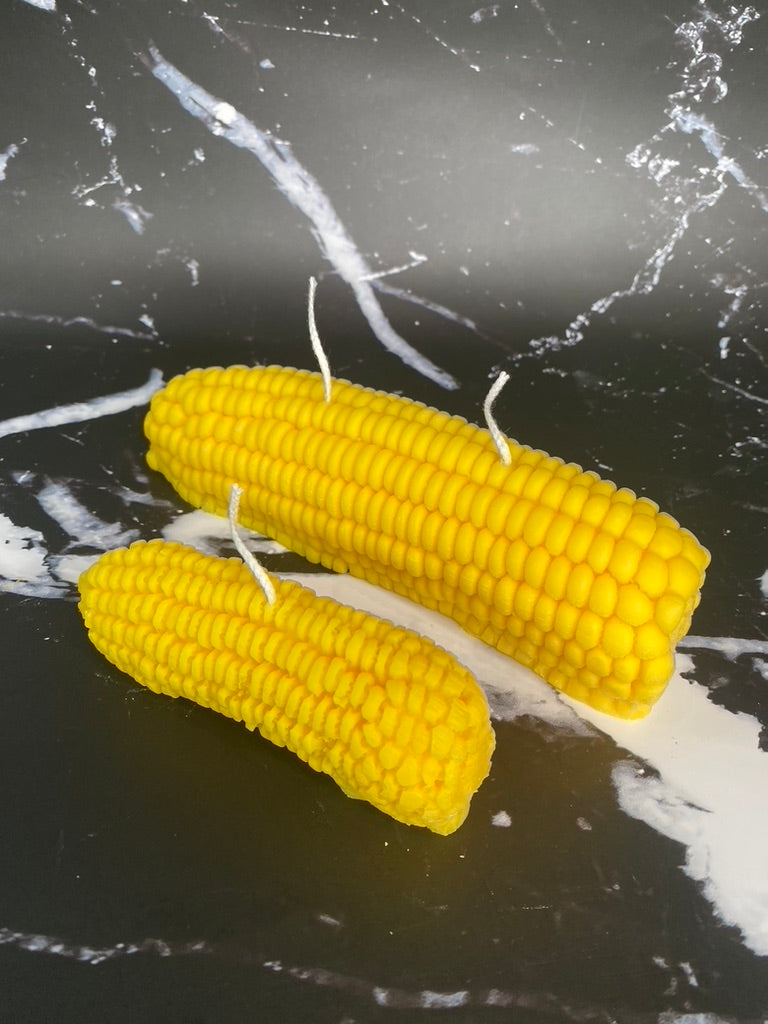 Corn on the cob candle