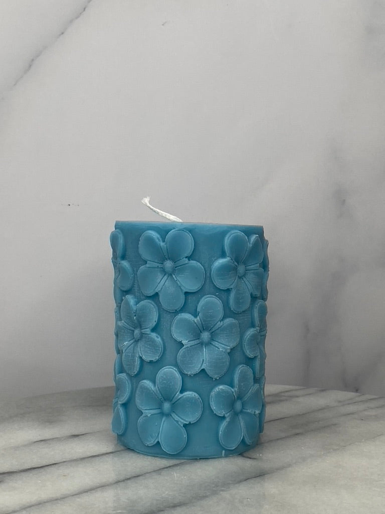 Spring Pillar Candle