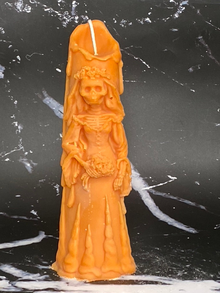 Newlyweds  of Halloween Candle