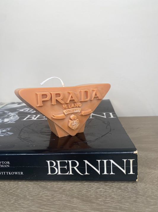 Pr*da Logo Candle