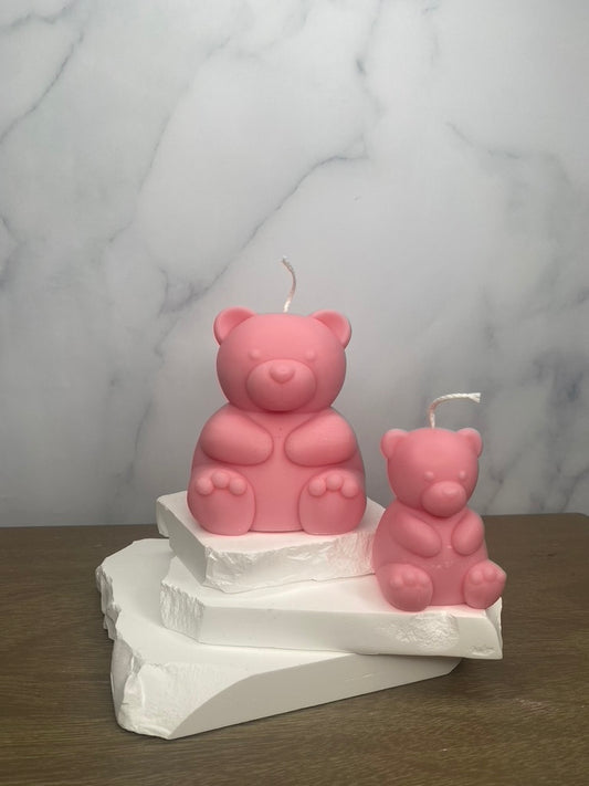 Teddy Bear Candle
