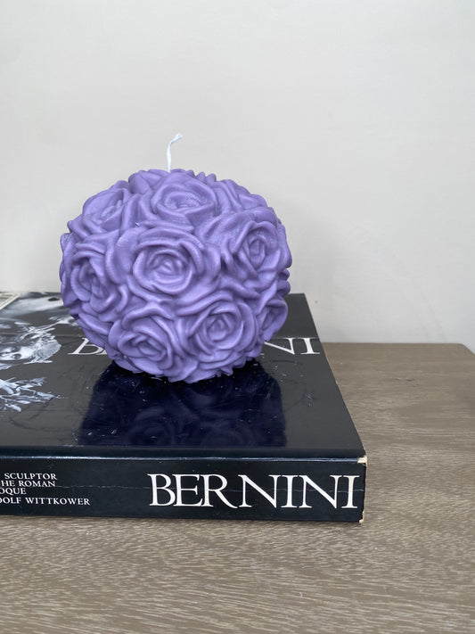 Rosebud Candle