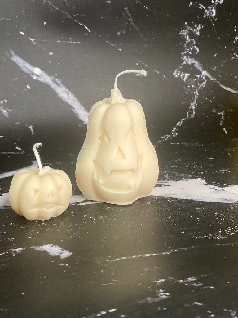 Jack-O-Lantern candle