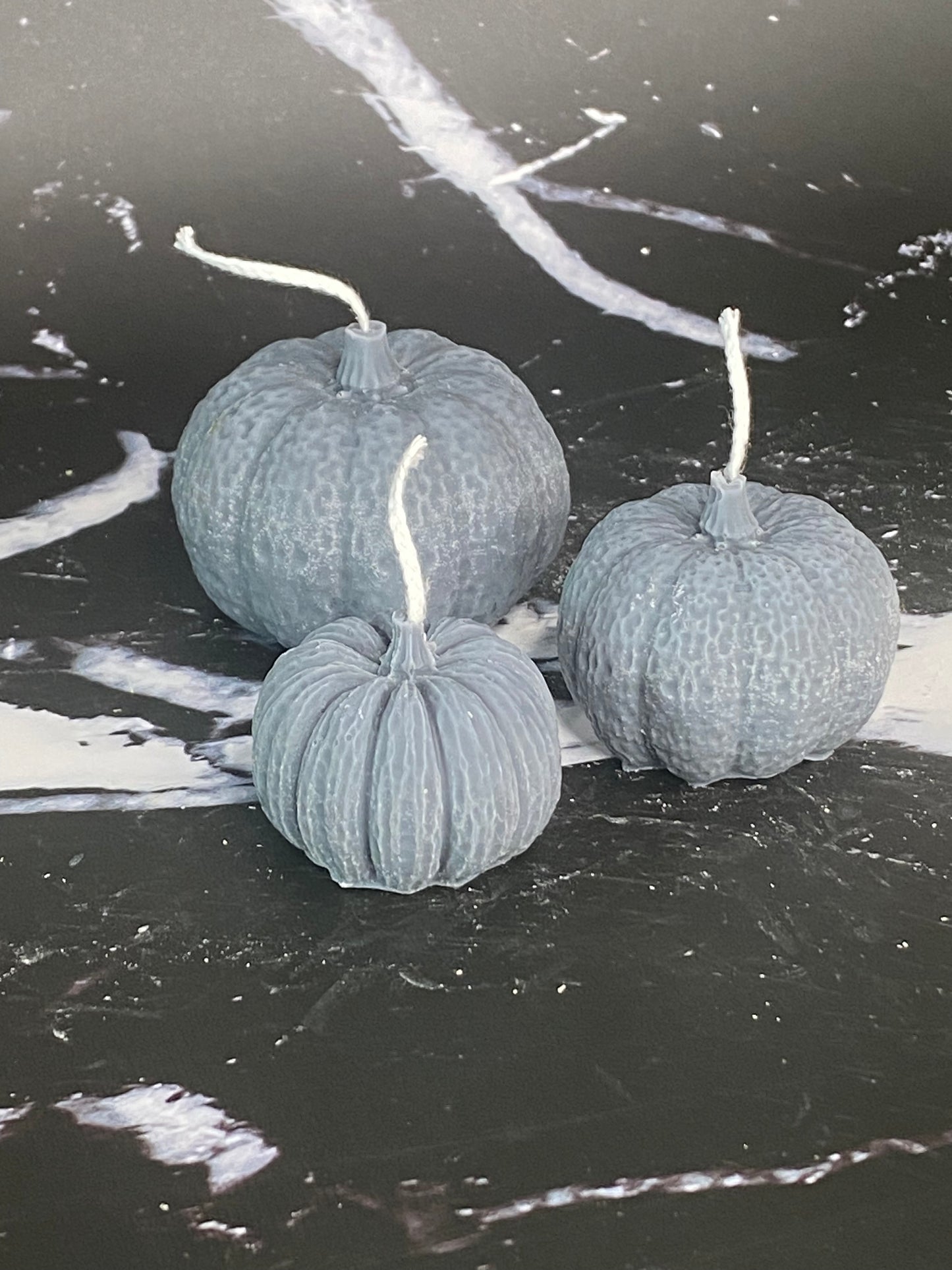 3 Mini Pumpkin Candle