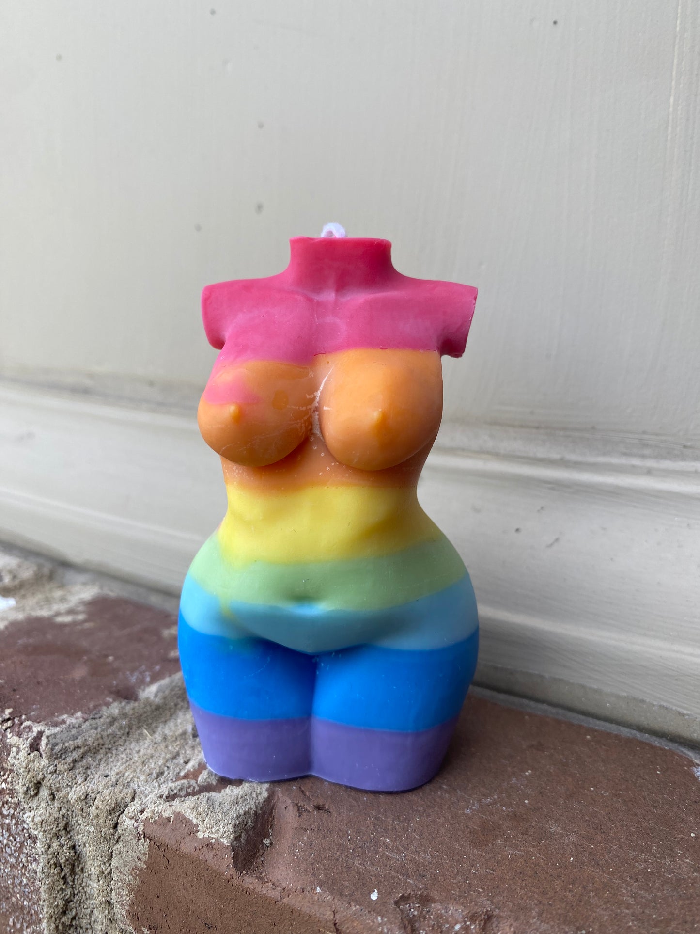 Limited edition Pride body candles
