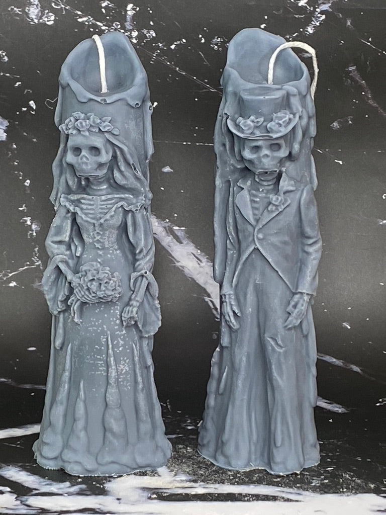 Newlyweds  of Halloween Candle