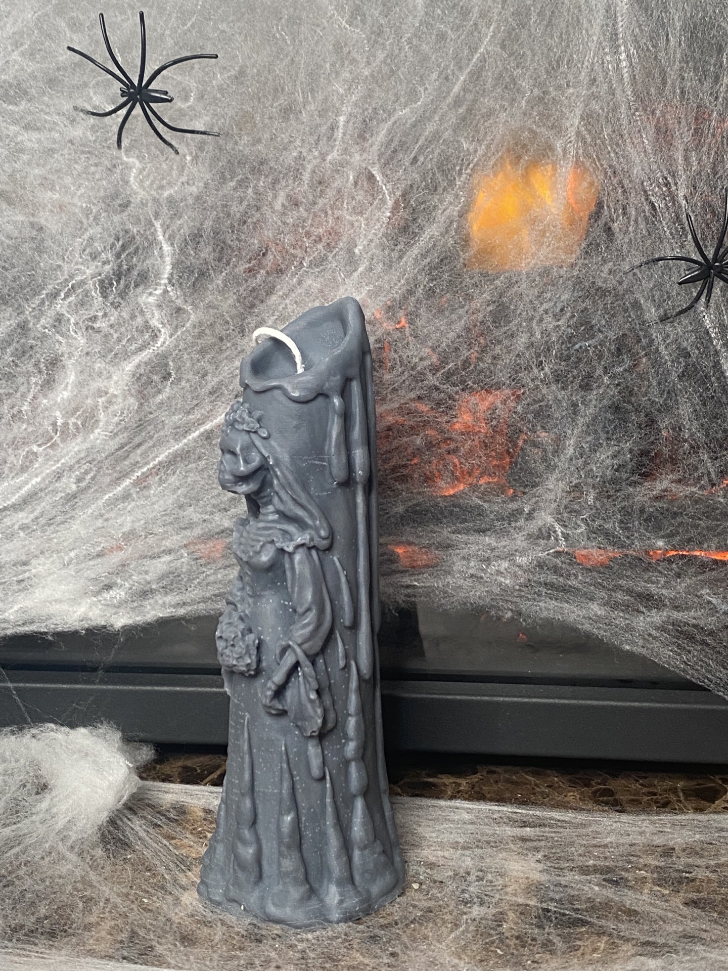 Newlyweds  of Halloween Candle